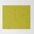 CHARTREUSE Yellowish Green solid color Throw Blanket Gallery Image 2