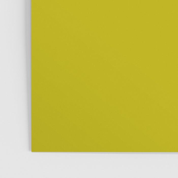 CHARTREUSE Yellowish Green solid color Poster Gallery Image 3