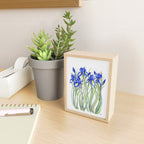 Blue Iris, Illustration Mini Art Print Gallery Image 2