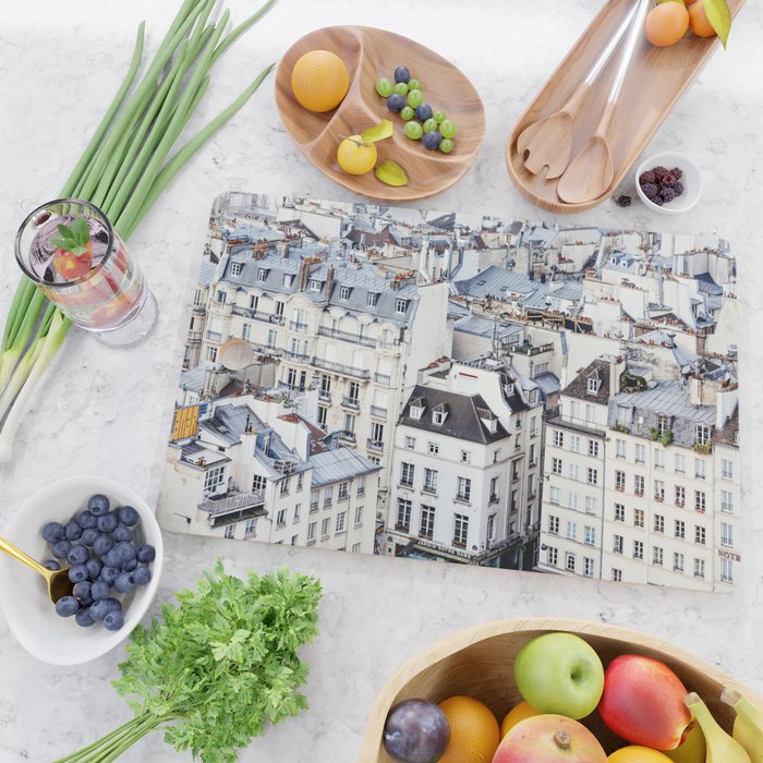Paris Rooftops #1 Cutting Board Gallery Image 2