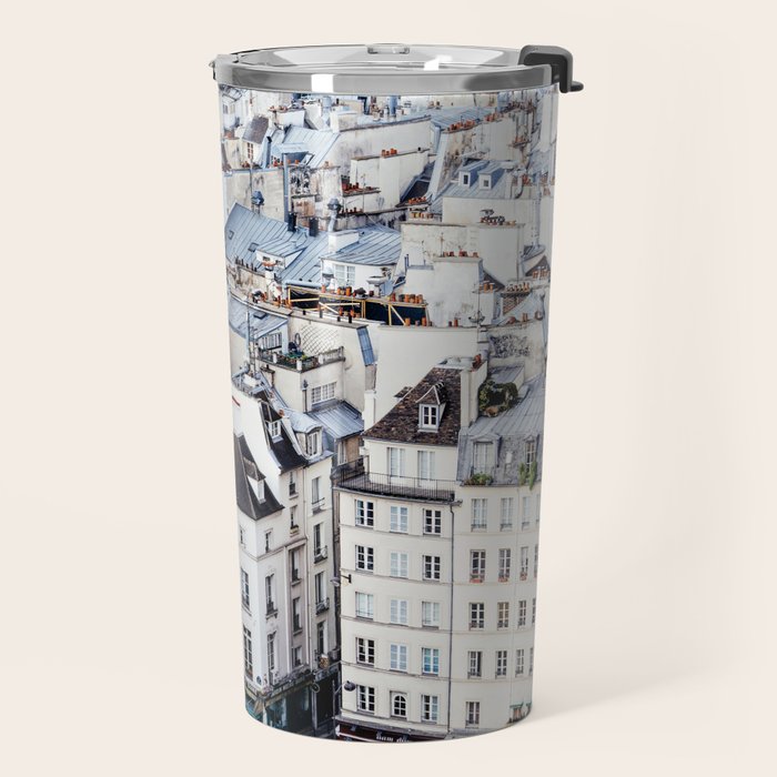 Paris Rooftops #1 Travel Mug Gallery Image 2
