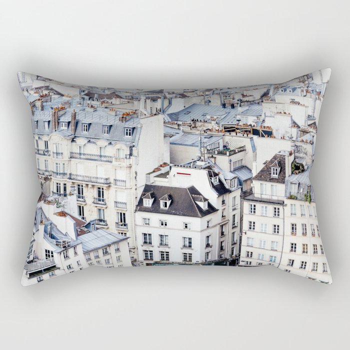Paris Rooftops #1 Rectangular Pillow Gallery Image 1