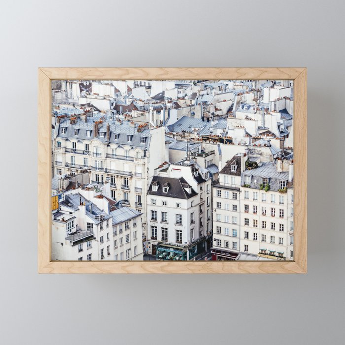 Paris Rooftops #1 Mini Art Print Gallery Image 1