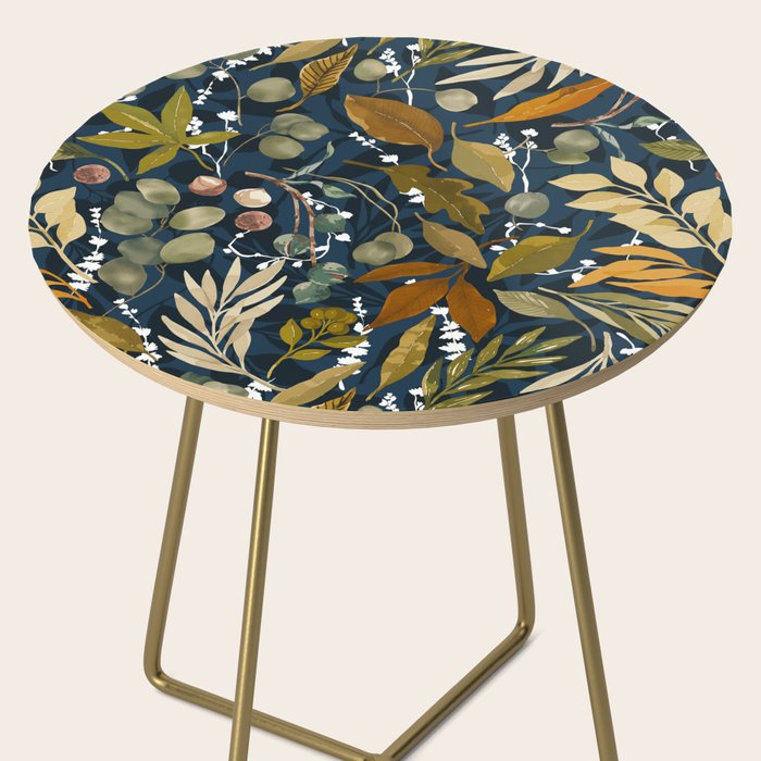 Fall leafy nature dark A Side Table Gallery Image 2