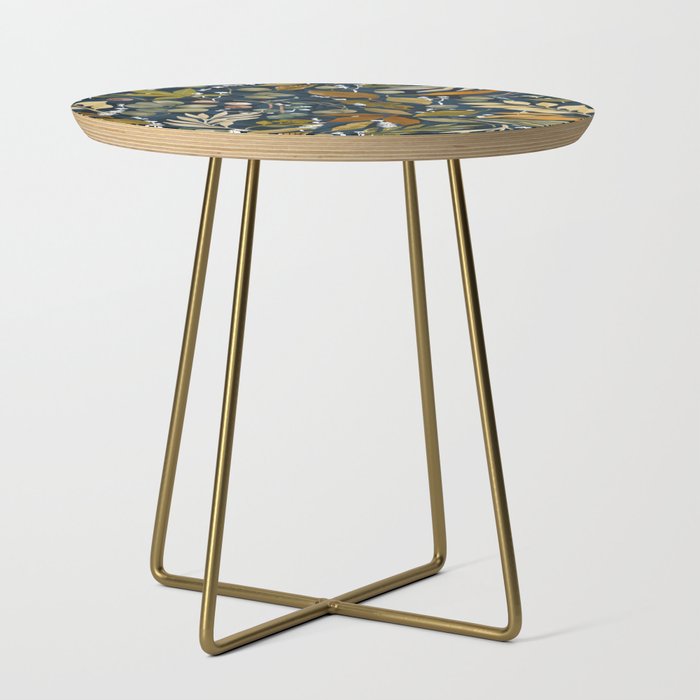 Fall leafy nature dark A Side Table Gallery Image 1