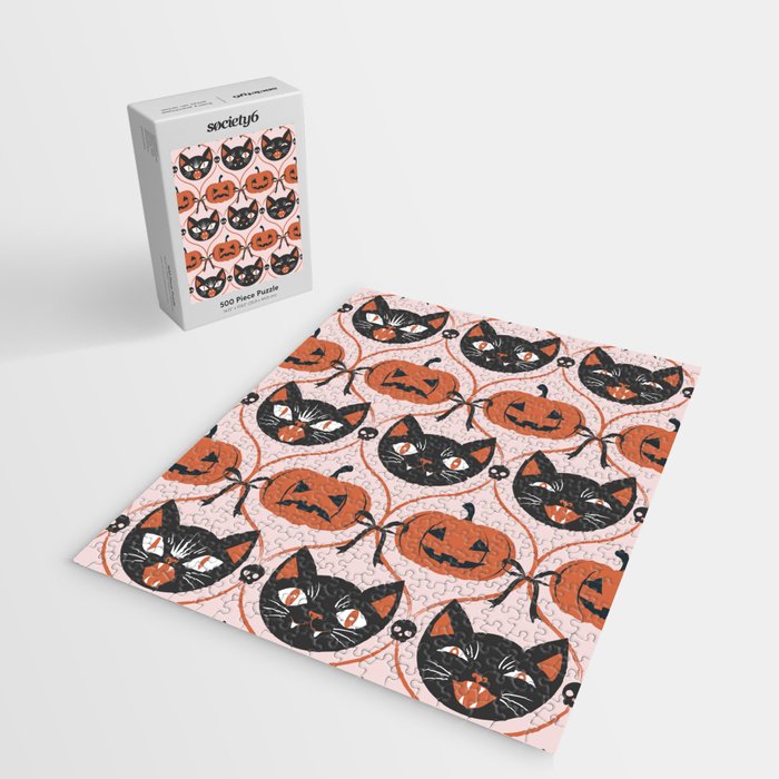 Enchanted Vintage Halloween Jigsaw Puzzle Gallery Image 2