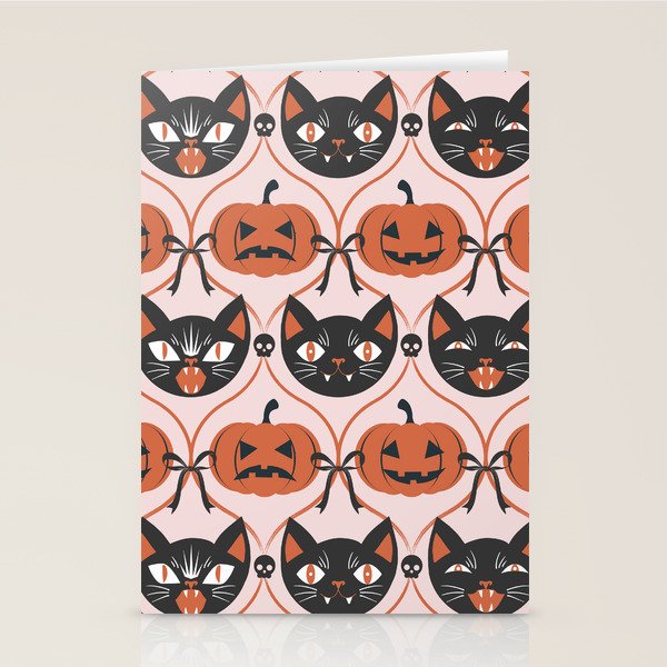Enchanted Vintage Halloween Stationery Card Gallery Image 2