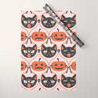 Enchanted Vintage Halloween Wrapping Paper Gallery Image 1
