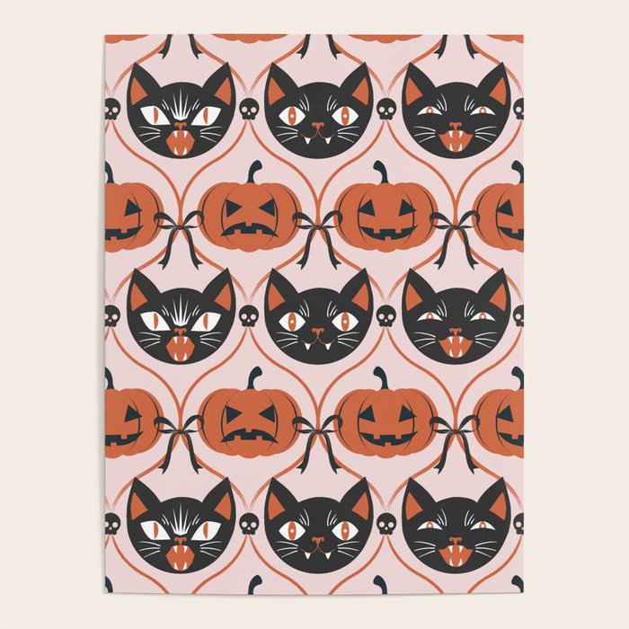 Enchanted Vintage Halloween Poster Gallery Image 4