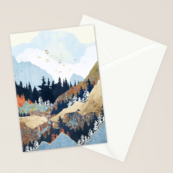 Spring Flight Stationery Card Gallery Image 2