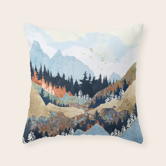 Spring Flight Throw Pillow Gallery Image 6