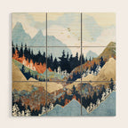 Spring Flight Wood Wall Art Gallery Image 1