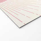 Pink Sunrise Boho Midcentury Welcome Mat Gallery Image 2