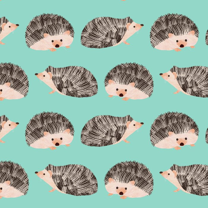 Hedgehog Turquoise Coffee Mug Gallery Image 2