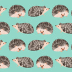 Hedgehog Turquoise Coffee Mug Gallery Image 2