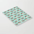 Hedgehog Turquoise Notebook Gallery Image 3