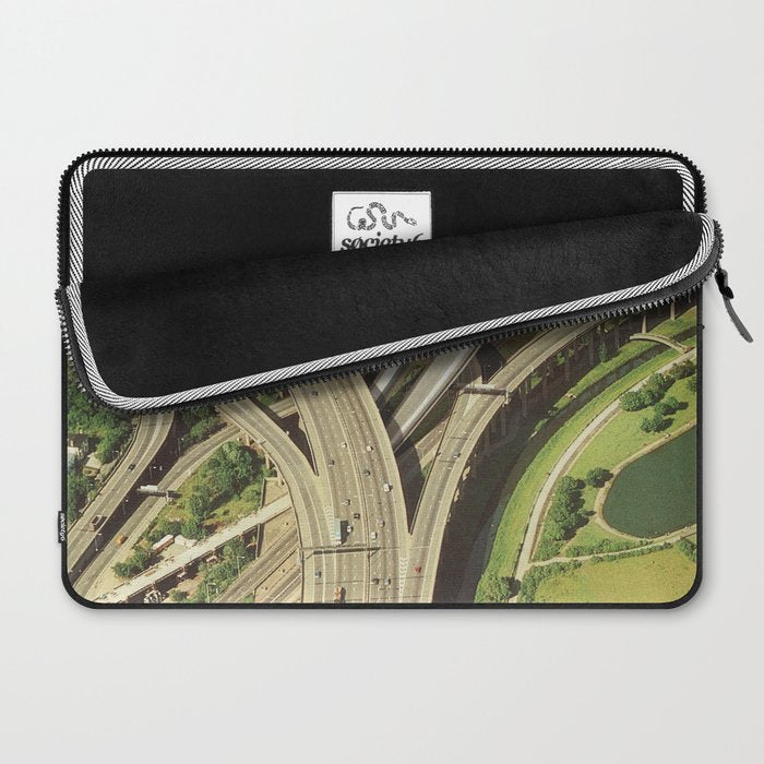 Spaghetti Junction II - Street Food Laptop Sleeve Gallery Image 2