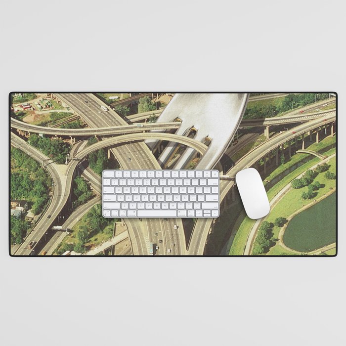 Spaghetti Junction II - Street Food Desk Mat Gallery Image 1