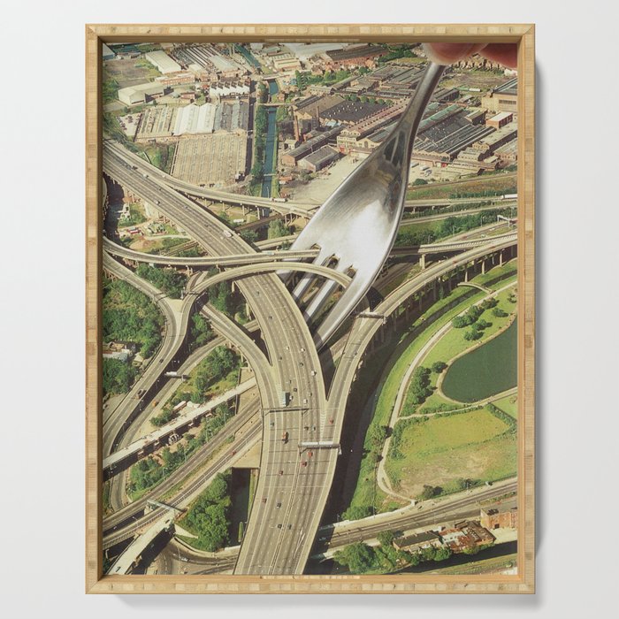 Spaghetti Junction II - Street Food Serving Tray Gallery Image 1