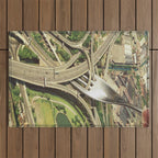 Spaghetti Junction II - Street Food Outdoor Rug Gallery Image 1