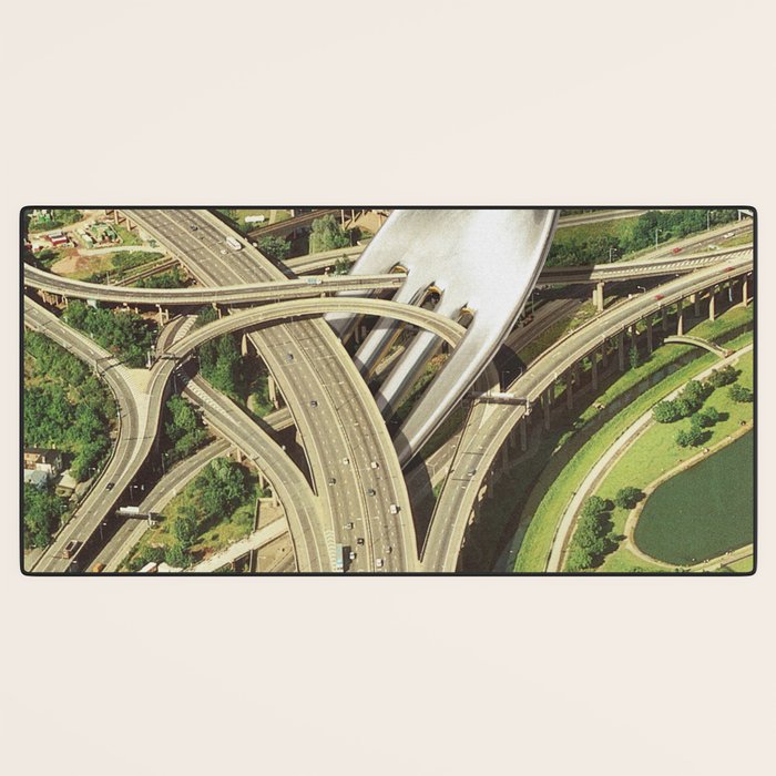 Spaghetti Junction II - Street Food Desk Mat Gallery Image 3