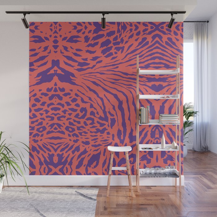 Untamed Blaze Wall Mural Gallery Image 1