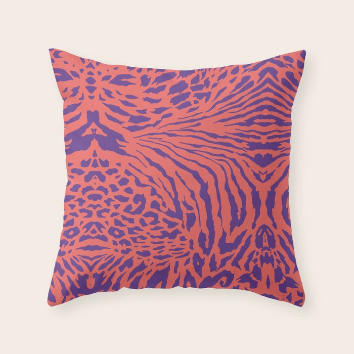 Untamed Blaze Throw Pillow Gallery Image 6