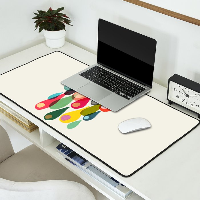 Rainfall Desk Mat Gallery Image 2