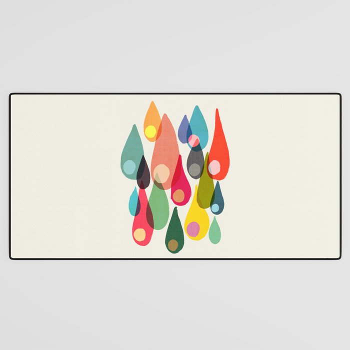 Rainfall Desk Mat Gallery Image 3
