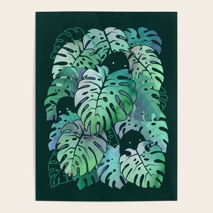 Monstera Monsters Poster Gallery Image 1