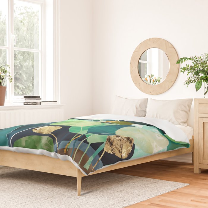 Indigo Plant I Duvet Cover Gallery Image 2
