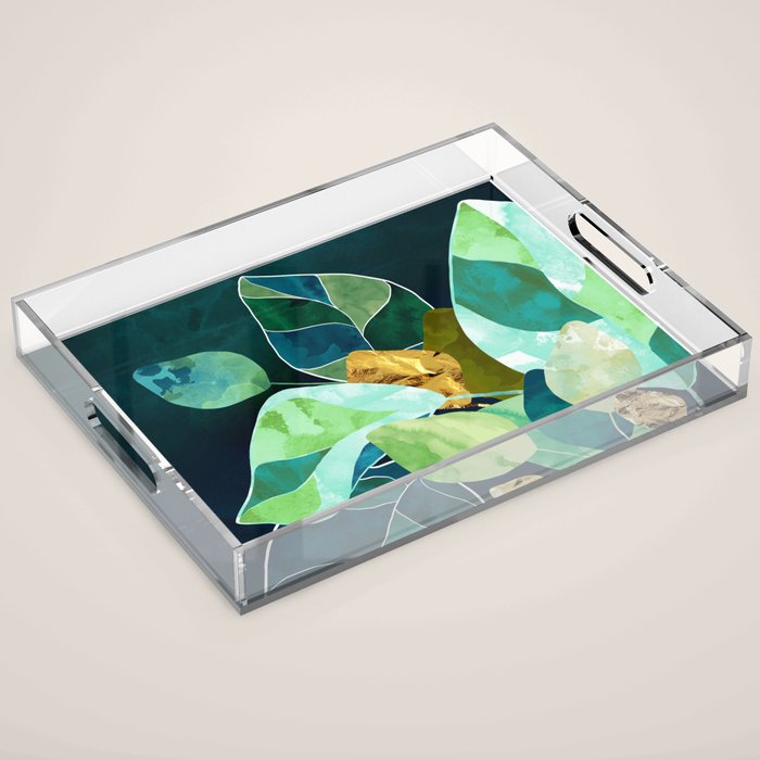 Indigo Plant I Acrylic Tray Gallery Image 1