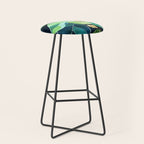 Indigo Plant I Stool Gallery Image 1