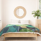 Indigo Plant I Duvet Cover Gallery Image 3