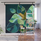Indigo Plant I Wall Mural Gallery Image 1