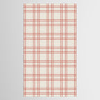 Red And Cream Gingham Tablecloth Gallery Image 2
