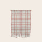 Red And Cream Gingham Wall Hanging Gallery Image 1