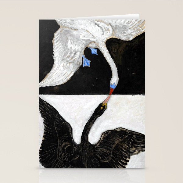 Hilma af Klint The Swan Stationery Card Gallery Image 2