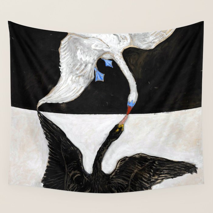 Hilma af Klint The Swan Wall Tapestry Gallery Image 4