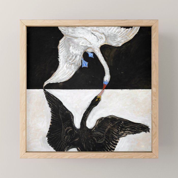 Hilma af Klint The Swan Mini Art Print Gallery Image 1