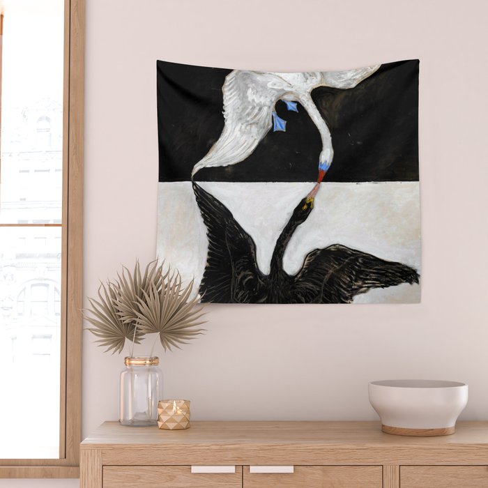 Hilma af Klint The Swan Wall Tapestry Gallery Image 2