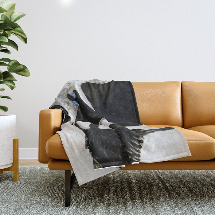 Hilma af Klint The Swan Throw Blanket Gallery Image 1