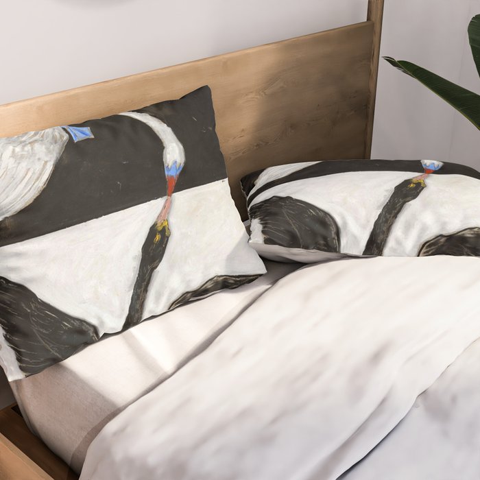 Hilma af Klint The Swan Pillow Sham Gallery Image 2