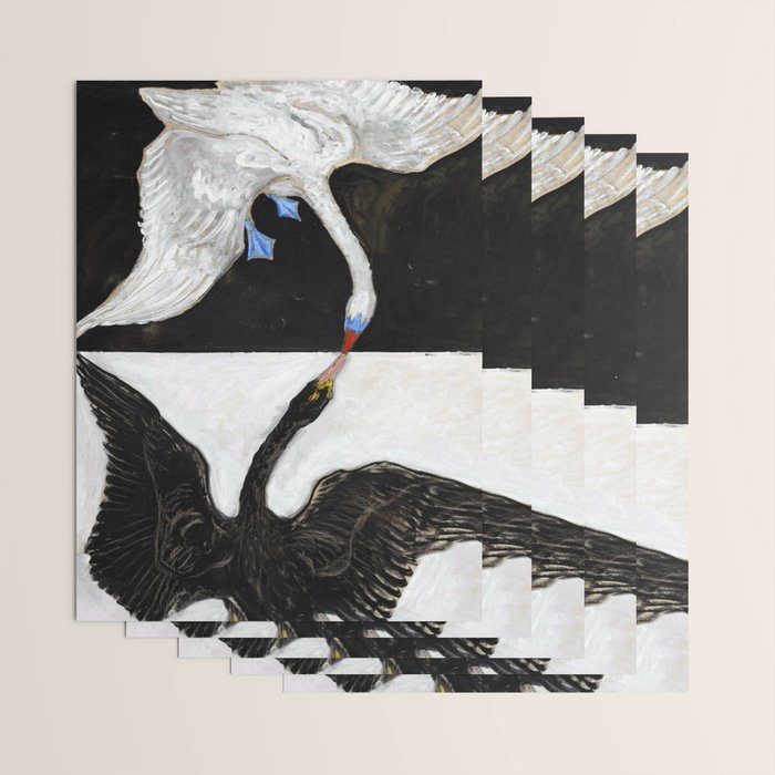 Hilma af Klint The Swan Wrapping Paper Gallery Image 3
