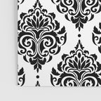 Black and White Damask Poster Gallery Image 3