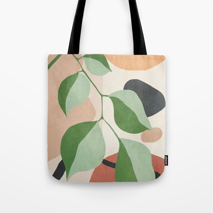 Colorful Branching Out 23 Tote Bag Gallery Image 1