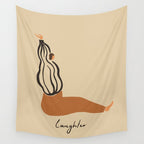L for Laughter Wall Tapestry Gallery Image 4