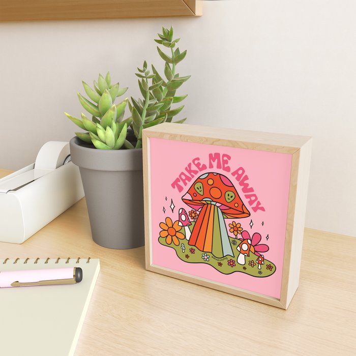 Take Me Away UFO Mini Art Print Gallery Image 2