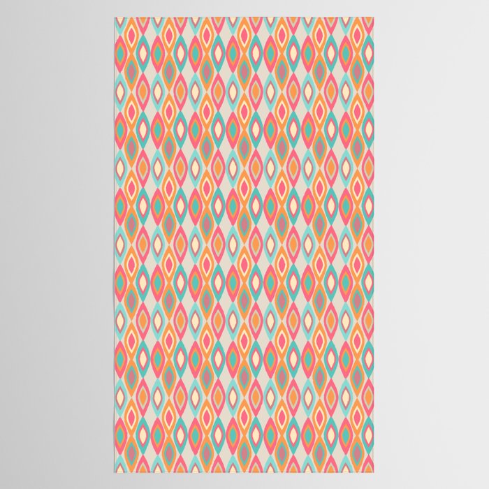 Alegre Midcentury Modern Tablecloth Gallery Image 2