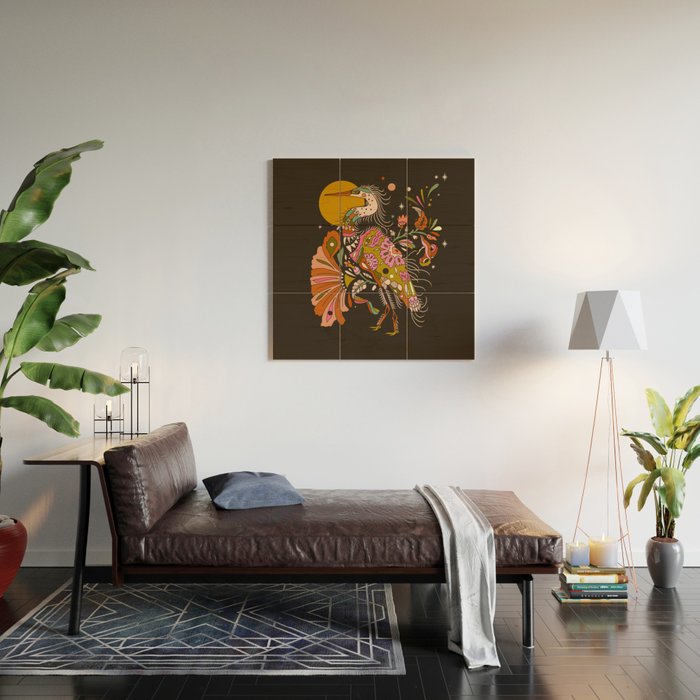 Crane Wood Wall Art Gallery Image 2